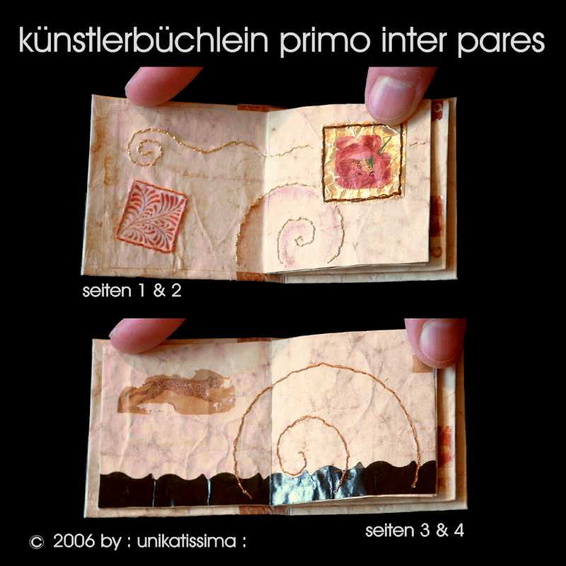 Künstlerbuch Primo inter pares