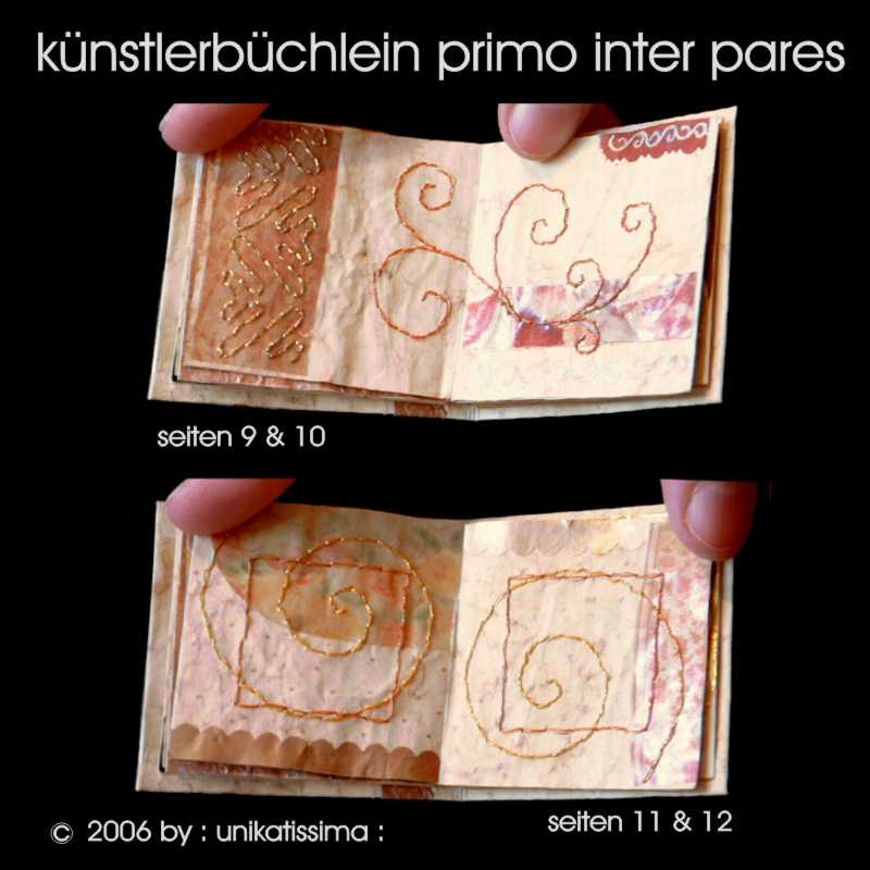 Künstlerbuch Primo inter pares