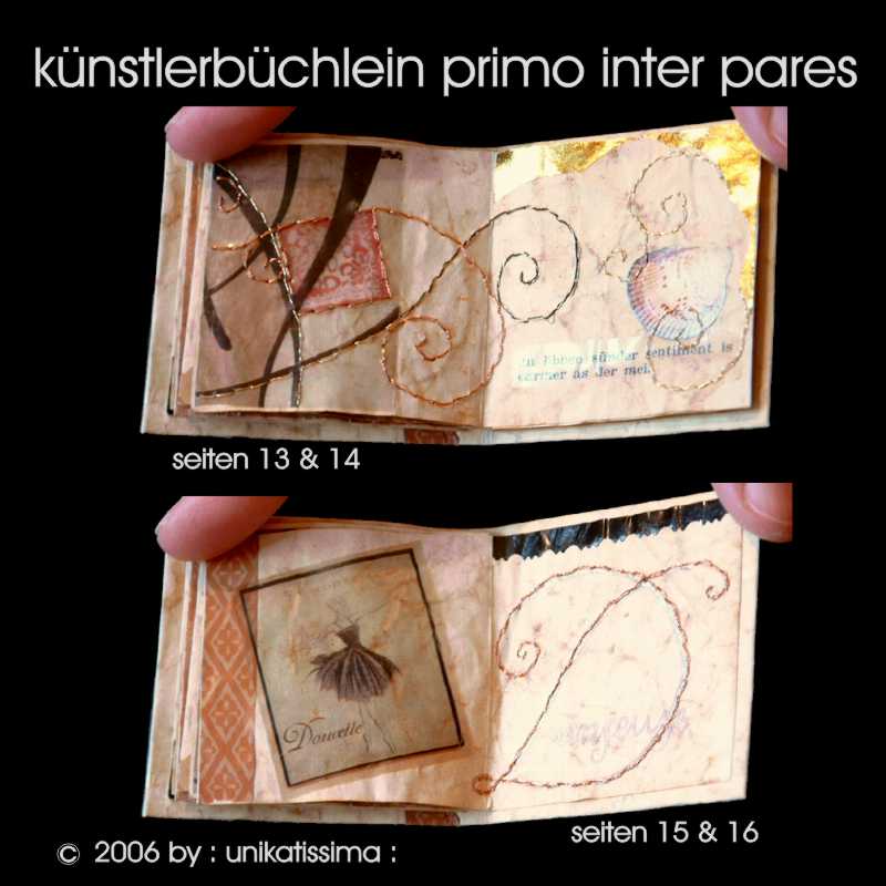 Künstlerbuch Primo inter pares