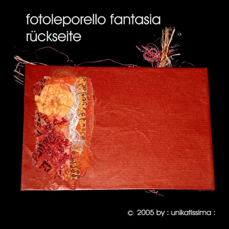 Fotoleporello Fantasia-Rückseite