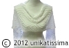 unikatissima's lace poinsettia - scarf